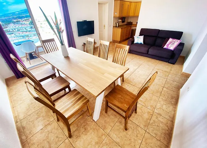 Penthouse 3 Bedrooms, Ocean View, Near Siam Park * アデヘ
