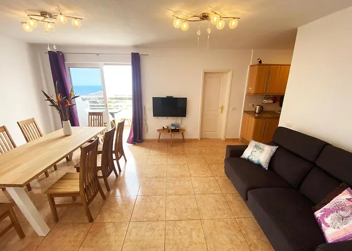 Penthouse 3 Bedrooms, Ocean View, Near Siam Park Apartament